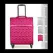 Obrazek Kabinový kufr ROCK Jewel S - růžová - 34 L