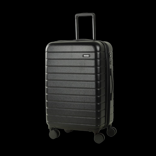 Obrazek Plastový kufr ROCK Novo M - černá - 60 L