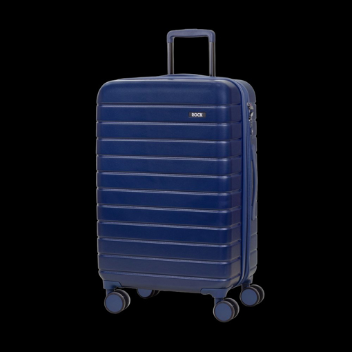 Obrazek Plastový kufr ROCK Novo M - modrá - 60 L