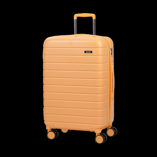 Obrazek Plastový kufr ROCK Novo M - oranžová - 60 L