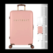 Obrazek Plastový kufr SUITSUIT® Fab Seventies Coral Cloud M - růžová - 60 L