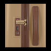 Obrazek Plastový kufr SUITSUIT® Fab Seventies Cuban Sand L - hnědá - 91 L
