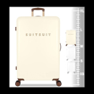 Obrazek Plastový kufr SUITSUIT® Fab Seventies Antique White L - bílá - 91 L
