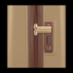 Obrazek Kabinový kufr SUITSUIT® Fab Seventies Cuban Sand S - hnědá - 32 L