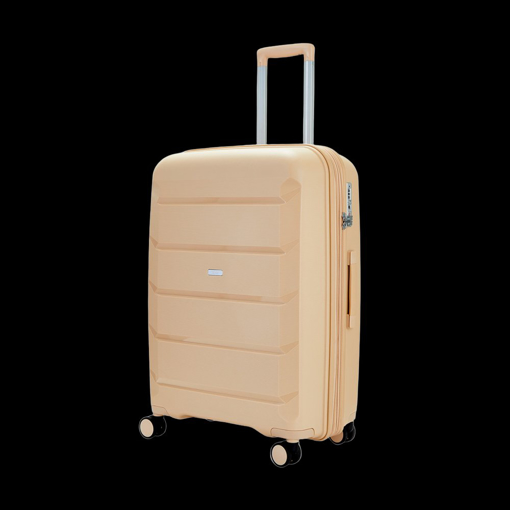 Obrazek Plastový kufr ROCK Tulum M - béžová - 58 L