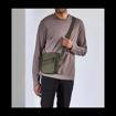 Obrazek Taška přes rameno ROCK SB-0047_olive-green - zelená - 3 L