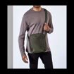 Obrazek Taška přes rameno ROCK SB-0049_olive-green - zelená - 10 L
