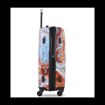 Obrazek Plastový kufr TUCCI Turkish Marble M - barevný potisk - 57 L