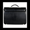 Obrazek Aktovka REAbags 7618 - černá / nikl - 19 L