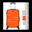 Obrazek Plastový kufr METRO LLTC1 M - oranžová - 57 L