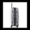 Obrazek Kabinový kufr TUCCI Winter Leopard S - barevný potisk - 33 L