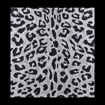 Obrazek Plastový kufr TUCCI Winter Leopard L - barevný potisk - 88 L