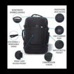 Obrazek Batoh AEROLITE BPMAX03 18 L - černá - 18 L