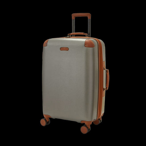 Obrazek Plastový kufr ROCK Carnaby M - šedá - 57 L