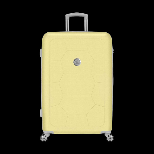 Obrazek Plastový kufr SUITSUIT® Caretta Elfin Yellow L - žlutá - 83 L