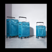 Obrazek Textilní kufr ROCK Rocklite M - modrá - 45 L