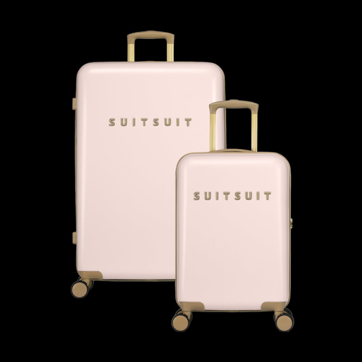 Obrazek Sada cestovních kufrů SUITSUIT® Fusion Rose Pearl - růžová - 91 / 32 L