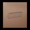 Obrazek Plastový kufr SUITSUIT® Blossom Mocha Mousse L - hnědá - 81 L