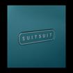 Obrazek Plastový kufr SUITSUIT® Blossom Hydro Blue L - modrá - 81 L