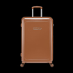 Obrazek Plastový kufr SUITSUIT® Blossom Maroon Oak L - hnědá - 81 L