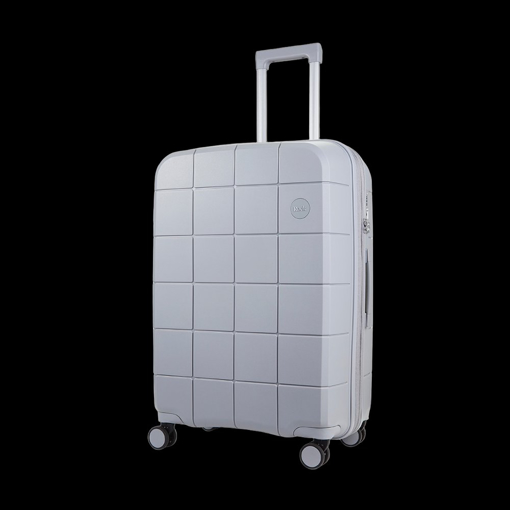 Obrazek Plastový kufr ROCK Pixel M - šedá - 71 L