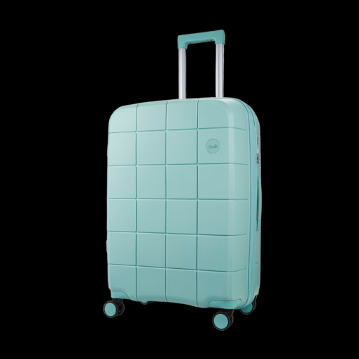 Obrazek Plastový kufr ROCK Pixel M - zelená - 71 L
