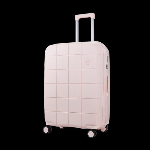 Obrazek Plastový kufr ROCK Pixel M - růžová - 71 L