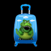 Obrazek Dětský kufr TUCCI Rex Dino - modrá - 25 L