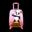 Obrazek Dětský kufr TUCCI Peppy Panda - růžová - 25 L
