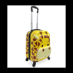 Obrazek Dětský kufr TUCCI 3D Gaffie Giraffe - žlutá - 28 L