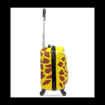 Obrazek Dětský kufr TUCCI 3D Gaffie Giraffe - žlutá - 28 L