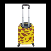 Obrazek Dětský kufr TUCCI 3D Gaffie Giraffe - žlutá - 28 L