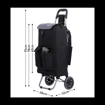 Obrazek Nákupní taška HOPPA Insulated 42 L - černá - 42 L