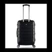 Obrazek Plastový kufr TUCCI Console M - černá - 58 L