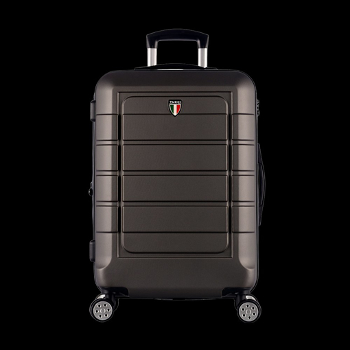 Obrazek Plastový kufr TUCCI Console L - tmavě šedá - 92 L