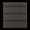 Obrazek Plastový kufr TUCCI Console M - tmavě šedá - 58 L