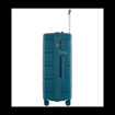 Obrazek Plastový kufr HIGHBURY Carbon M - zelená - 62 L