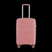 Obrazek Kabinový kufr HIGHBURY Carbon S - růžová - 34 L