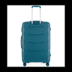 Obrazek Plastový kufr HIGHBURY Carbon M - béžová - 62 L