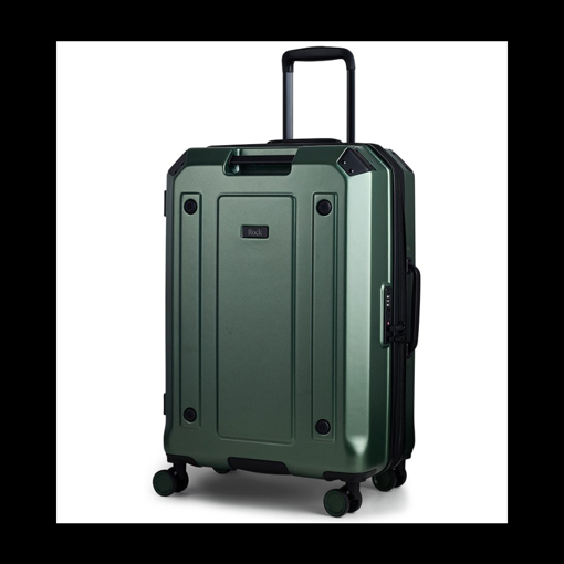 Obrazek Plastový kufr ROCK Alpine M - zelená - 65 L