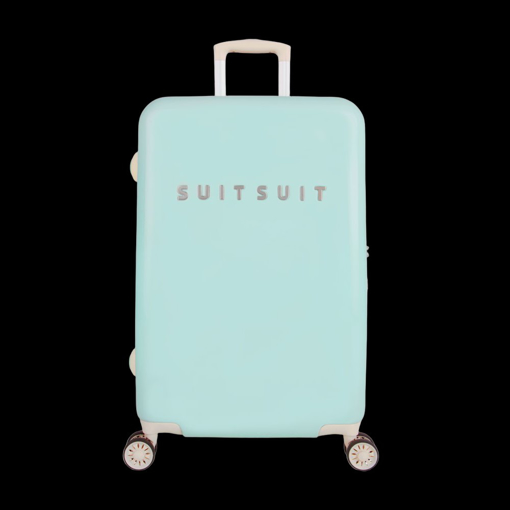 Obrazek Plastový kufr SUITSUIT® Fabulous Fifties Luminous Mint M - zelená - 60 L