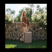 Obrazek Plastový kufr SUITSUIT® Fab Seventies Taupe M - hnědá - 60 L