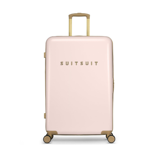 Obrazek Plastový kufr SUITSUIT® Fusion Rose Pearl L - růžová - 91 L