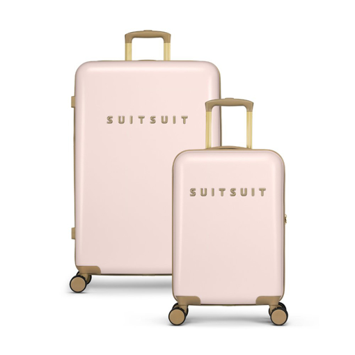 Obrazek Sada cestovních kufrů SUITSUIT® Fusion Rose Pearl - růžová - 91 / 32 L