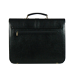Obrazek Teczka REAbags 7173B - czarny / nikiel 15 L