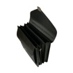 Obrazek Teczka REAbags 7173B - czarny / nikiel 15 L