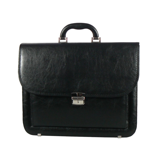 Obrazek Teczka REAbags 7416TR - czarny/nikiel - 15 L