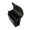 Obrazek Teczka REAbags 7253 - czarny/nikiel - 15 L