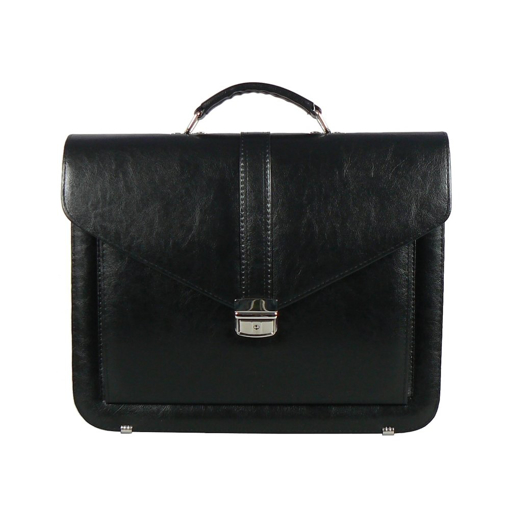 Obrazek Teczka REAbags 7173 - czarny / nikiel 15 L