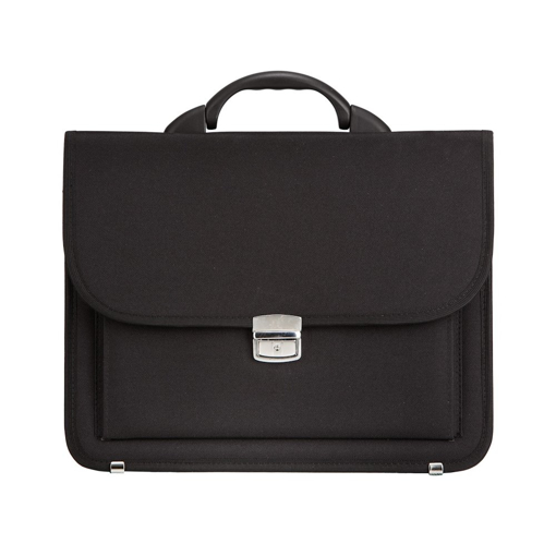 Obrazek Teczka REAbags 7416-T - czarny/nikiel - 15 L